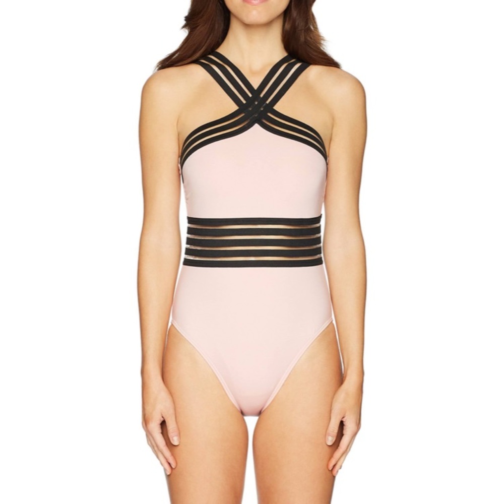 Kenneth Cole body toning one piece swimsuit